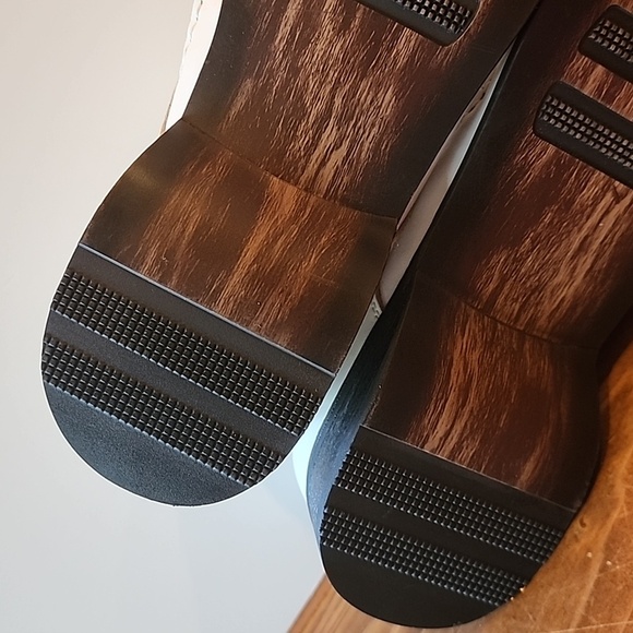 Antonio Zengara Men's White Leather Dress Shoes Size 8 1/2 M Slip On Shoes - Picture 10 of 10